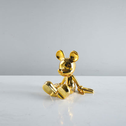 Künstlerische Chromfigurine