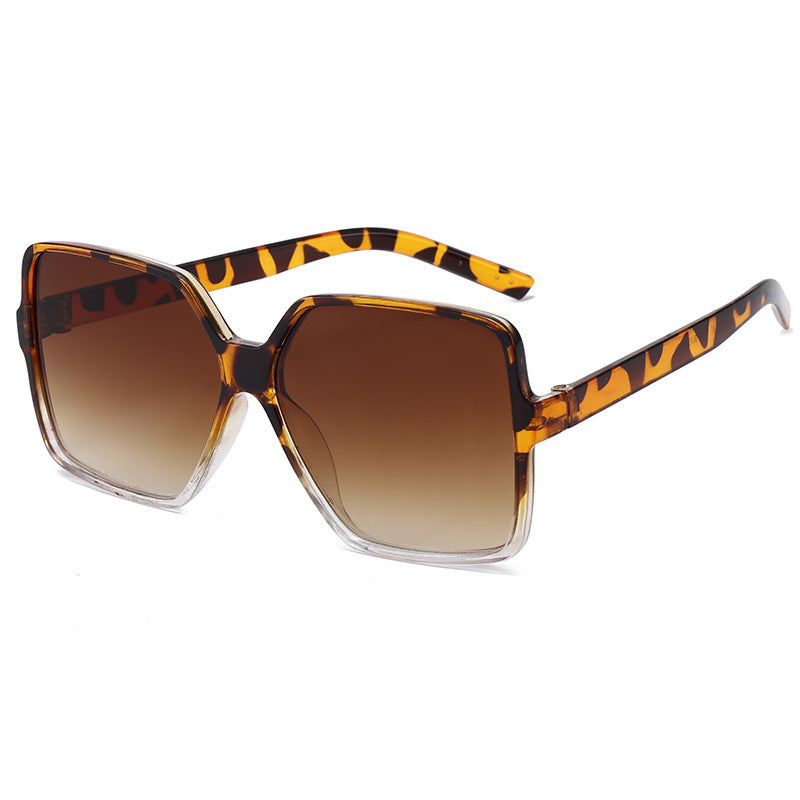 Damen oversized quadratische Sonnenbrille mit elegantem Rahmen Brehn