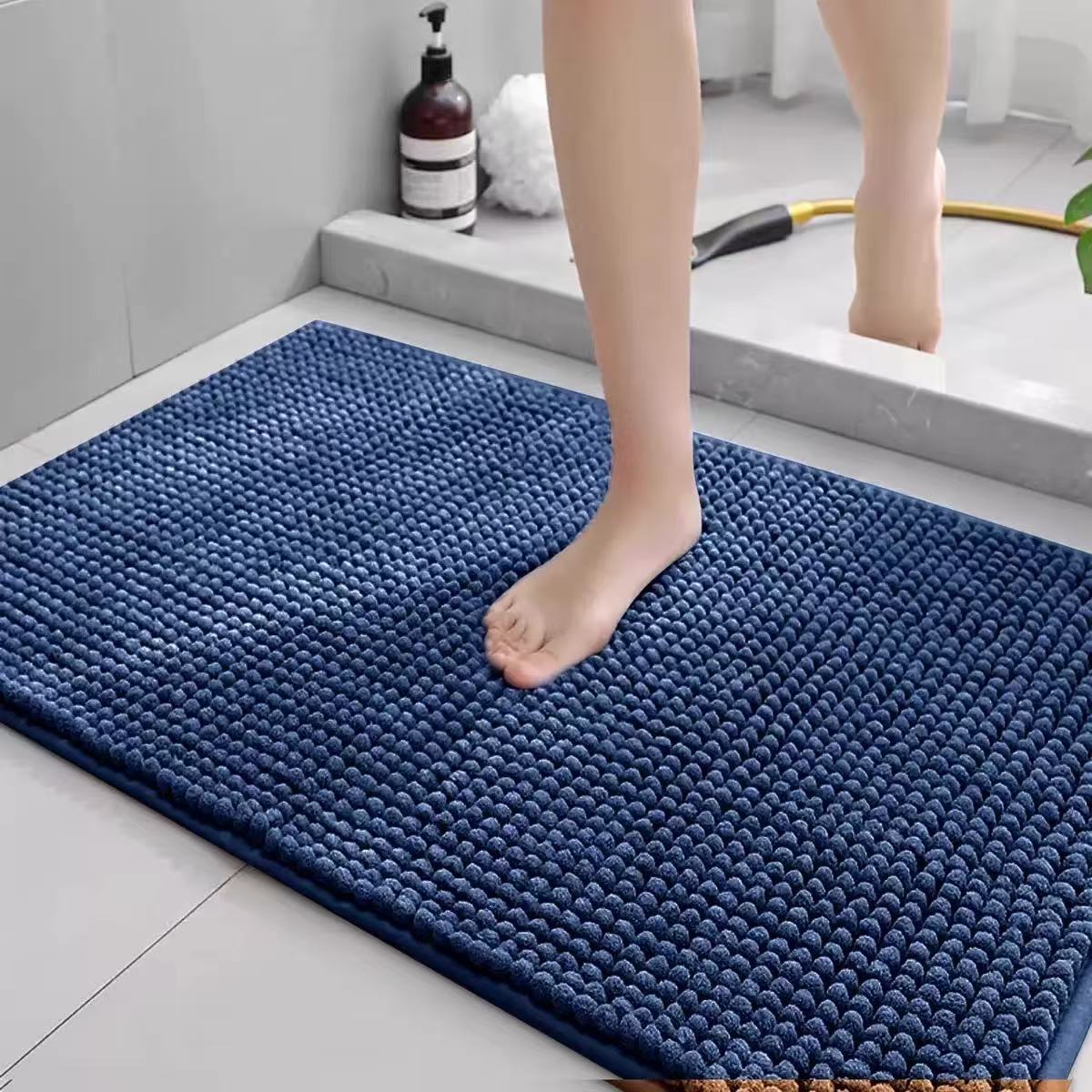 Rutschfeste Mikrofaser-Badematte Brehn