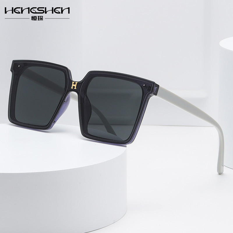 Damen quadratische Sonnenbrille mit elegantem Verlauf Brehn