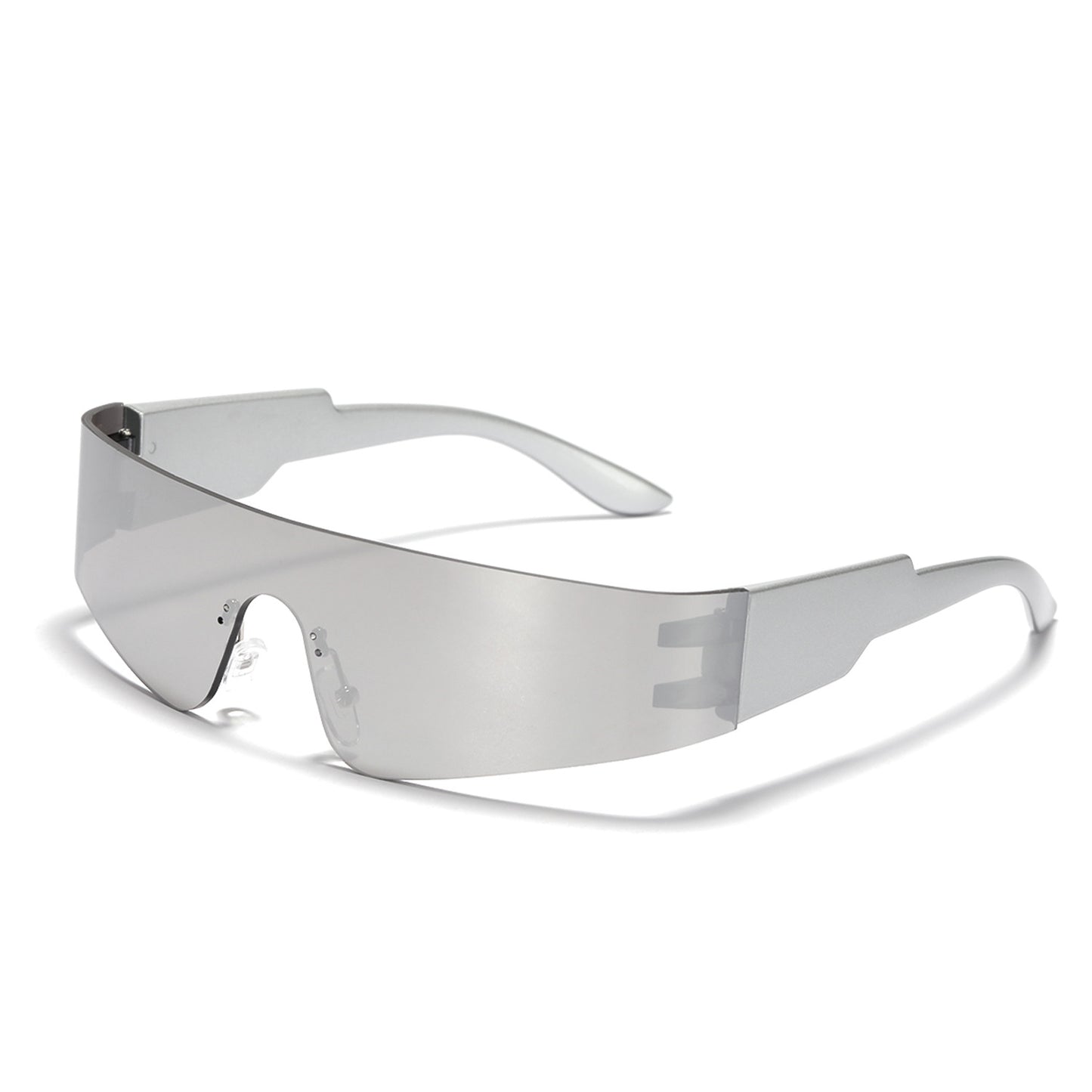 Damen futuristische Sport-Sonnenbrille mit optimalem UV-Schutz Brehn