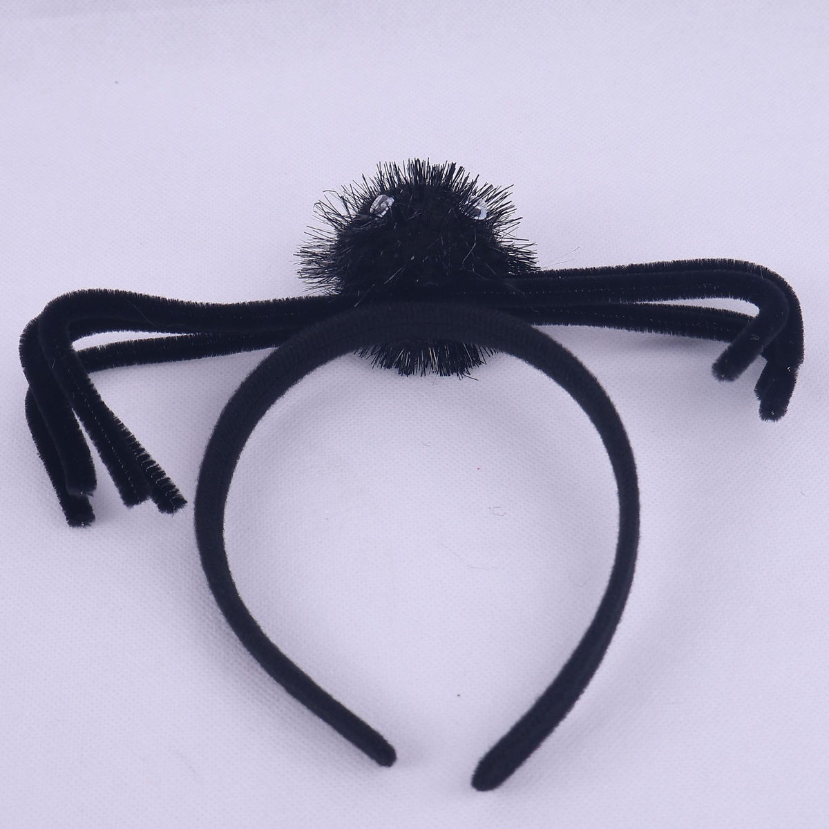 Halloween Haarreif mit Spinnen-Motiv