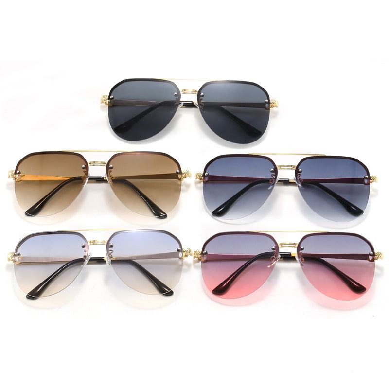 Damen elegante Piloten-Sonnenbrille mit hohem UV-Schutz und stilvollem Rahmen Brehn