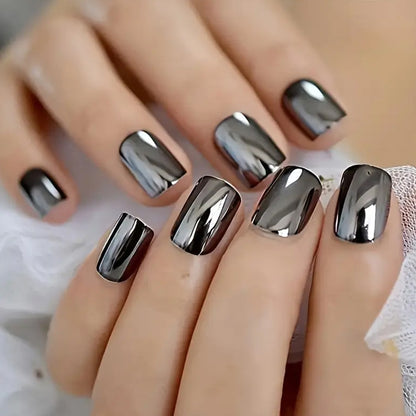 Luxus Metallic Nagel Wraps Brehn