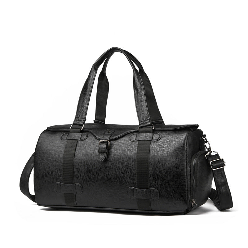 Premium Leder Reis Duffel Tasche Brehn