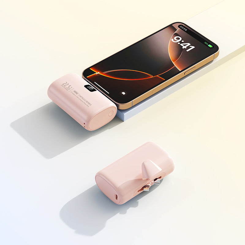 Tragbarer Powerbank mit Integriertem Ladegerät Brehn