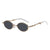 Damen modische Brille mit elegantem Metallgestell und leicht gefärbten Gläsern Brehn