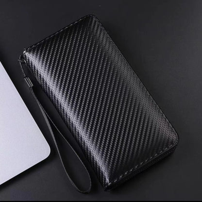 RFID-blockierende Leder-Brieftasche Brehn
