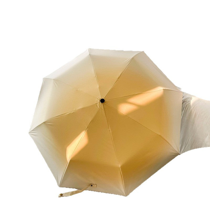 Damen Faltbarer Regenschirm mit praktischer Doppel-Falttechnik Brehn