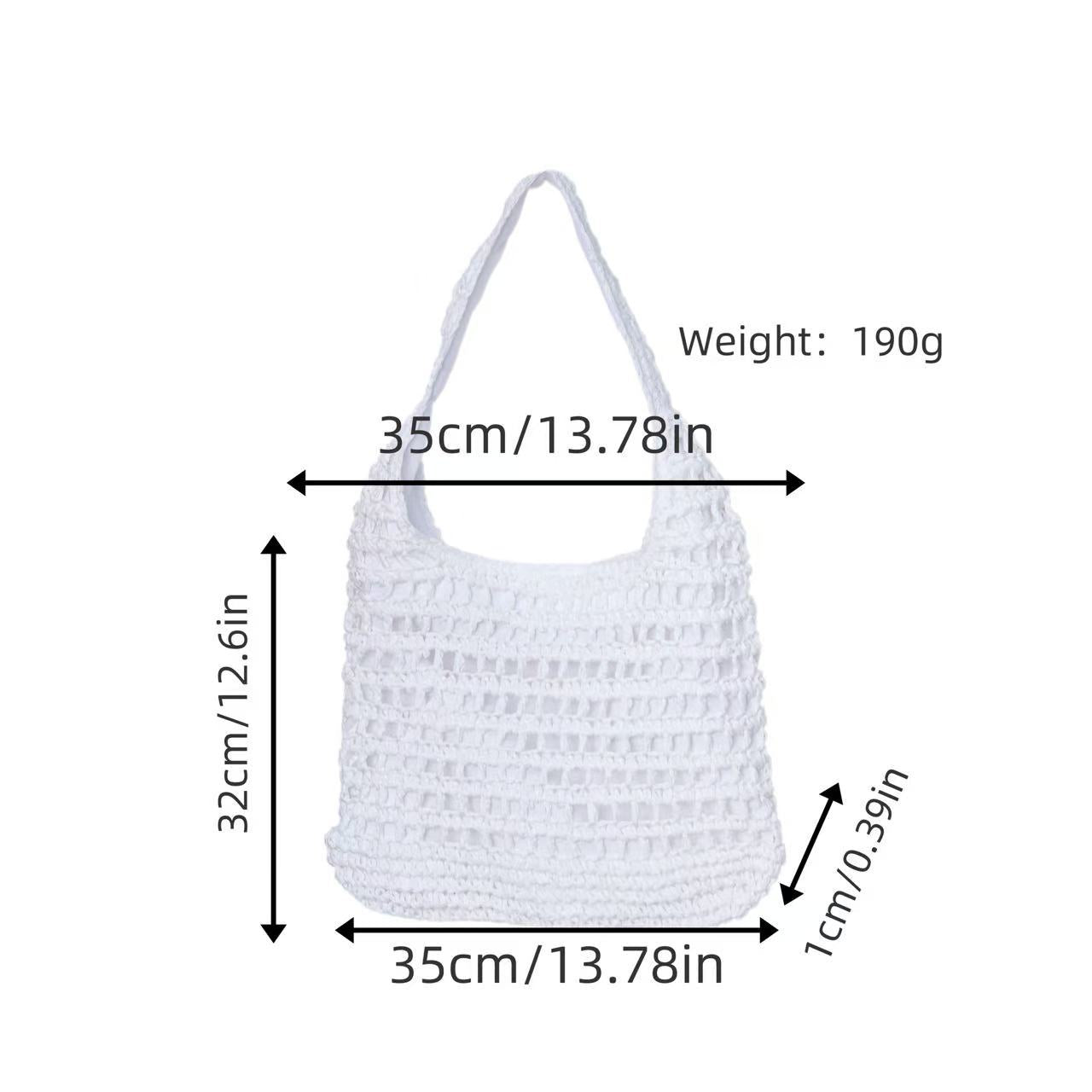 Handgefertigte Makramee Shopper-Tasche Brehn