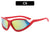 Sportliche Katzenaugen-Sonnenbrille