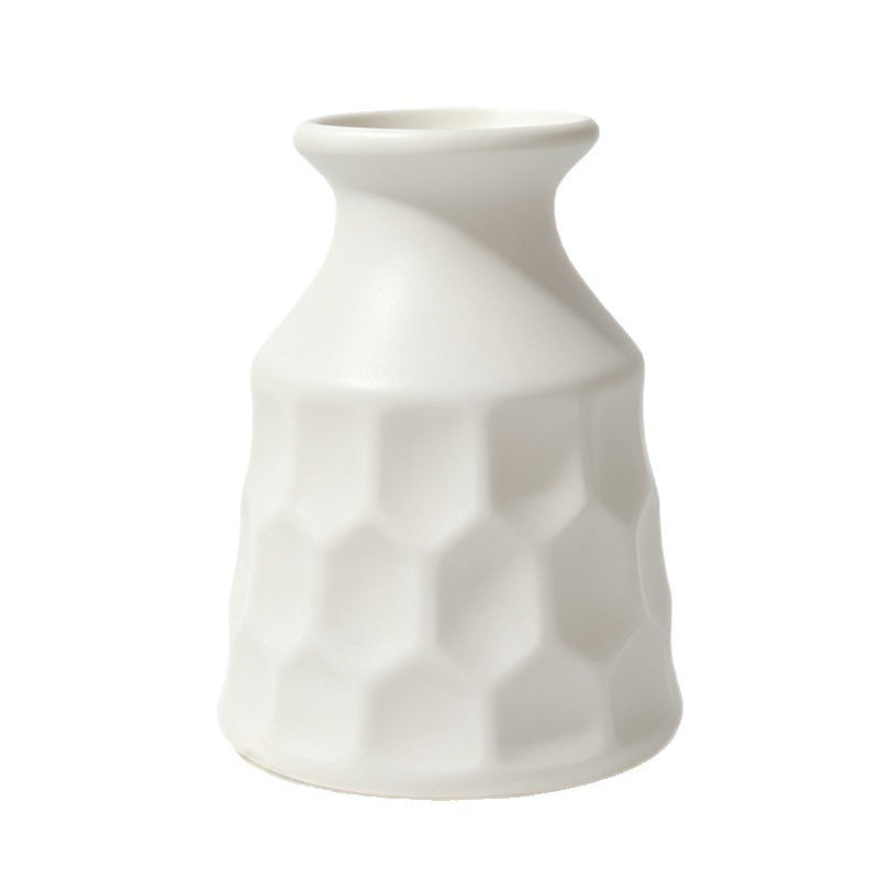 Wabenkissen Texturierte Dekorative Vase Brehn