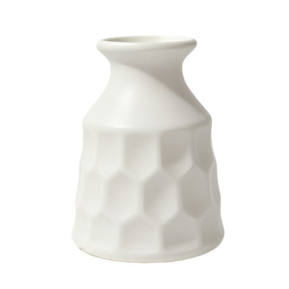 Wabenkissen Texturierte Dekorative Vase Brehn