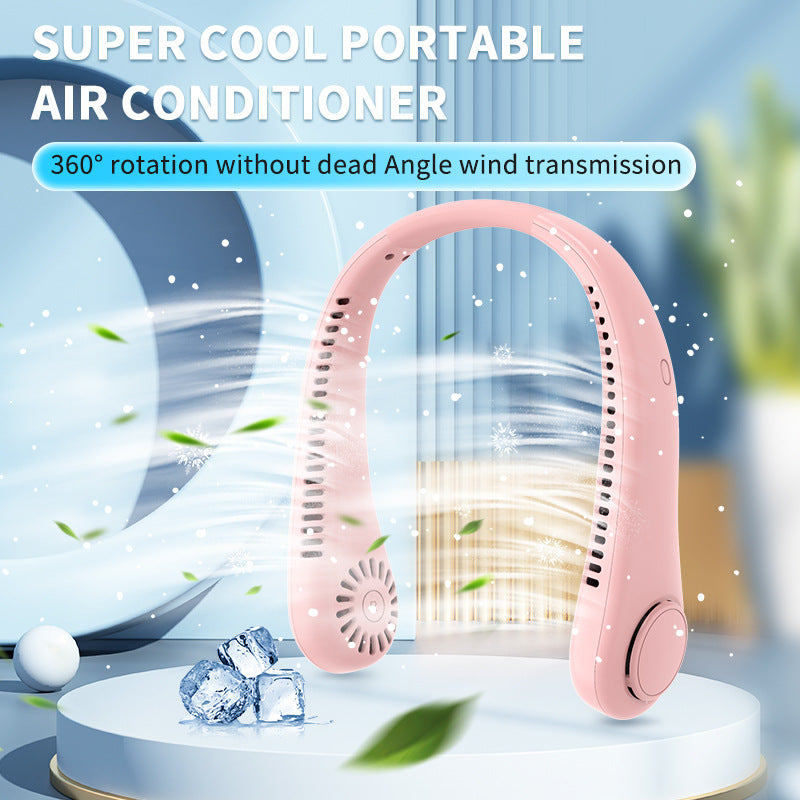 Damen Tragbarer Nackenventilator mit ergonomischem Design Brehn