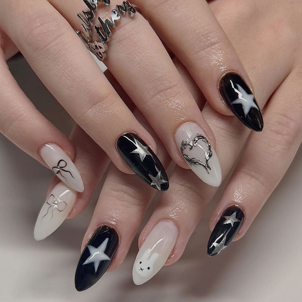 Künstlerische Stiletto Nagelkunstverlängerungen Brehn 1789713479