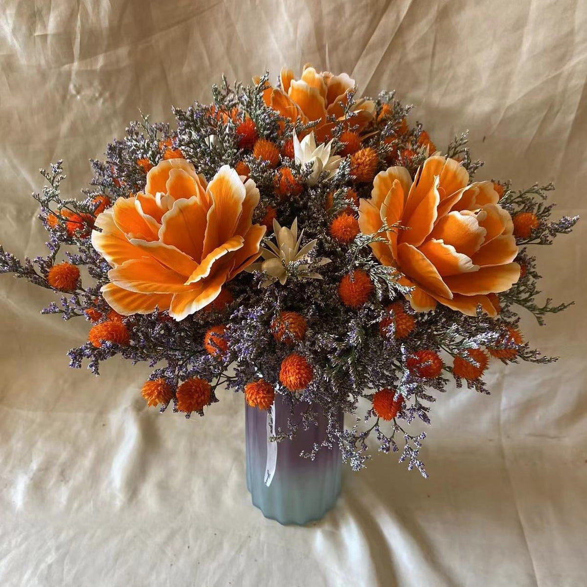 Natürlicher getrockneter Blumenstrauß