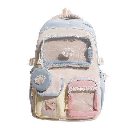 Süßer multifunktionaler College-Rucksack Brehn