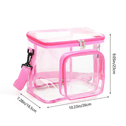 Damen Transparente Schulrucksack Brehn