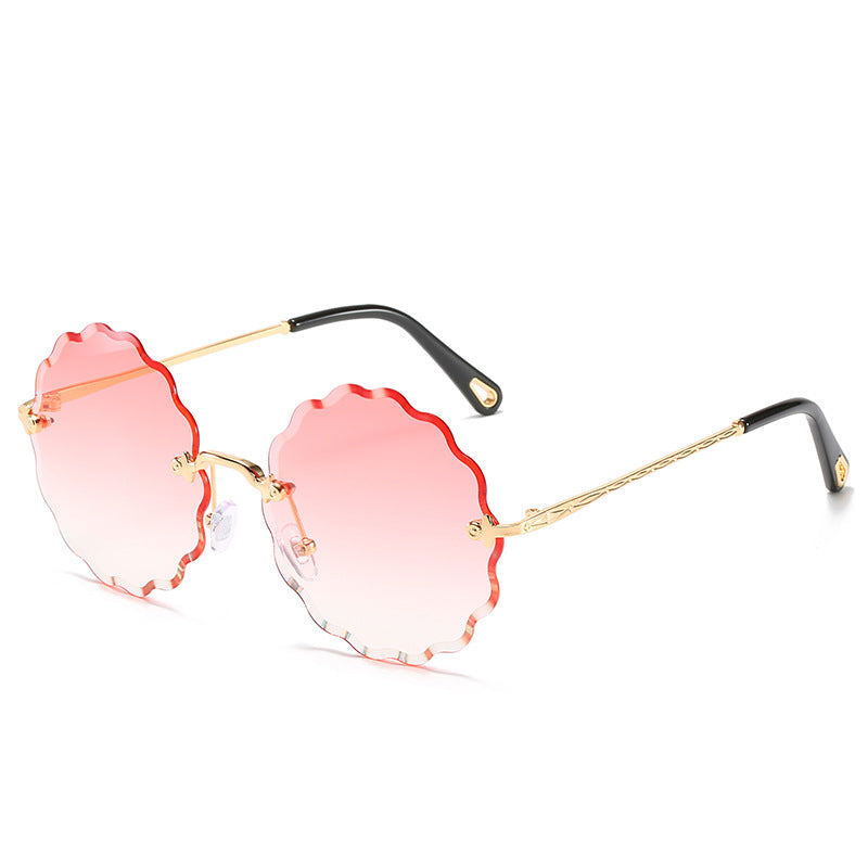 Florale-Form Rahmen Sonnenbrille Brehn