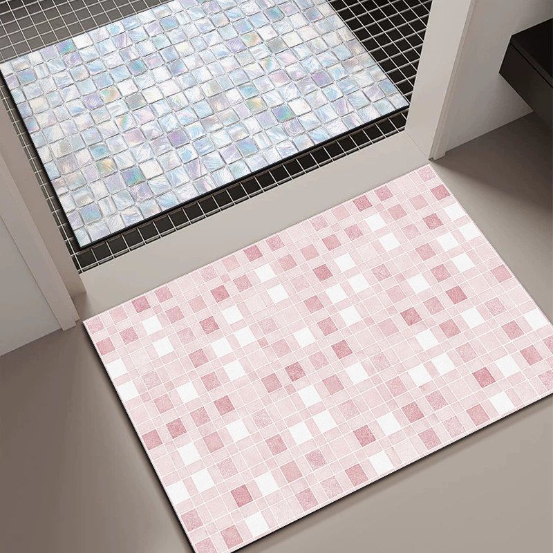 Mosaikmuster Badmatte Brehn