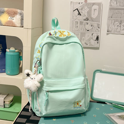 Trendy Bestickter Schulrucksack Brehn
