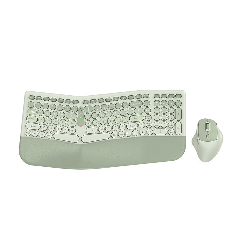 Ergonomische Wireless Tastatur und Maus Combo Brehn