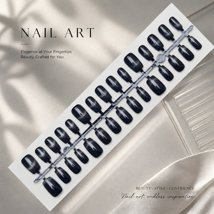 Elegantes Nagelkunst Press-On Set