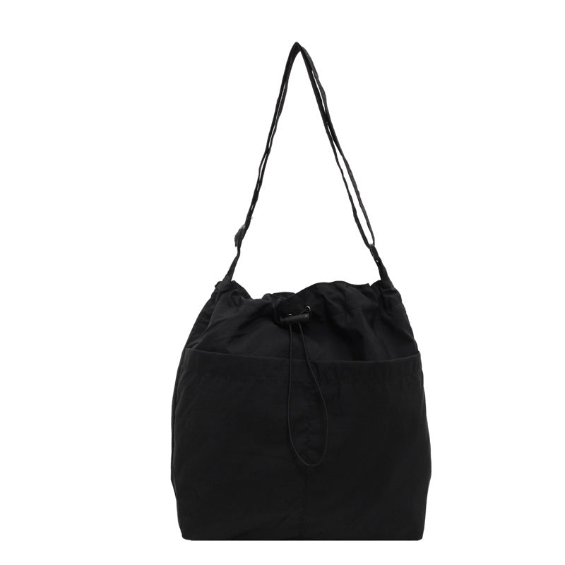 Trendige Drawstring Schultertasche Brehn