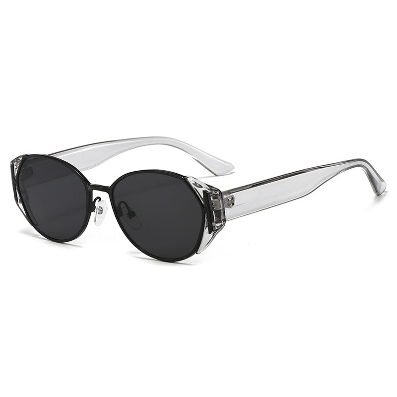 Damen modische Sonnenbrille mit markantem Rahmen Brehn