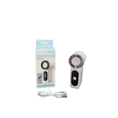 Unisex Tragbarer Handventilator mit digitaler Geschwindigkeitsanzeige Brehn