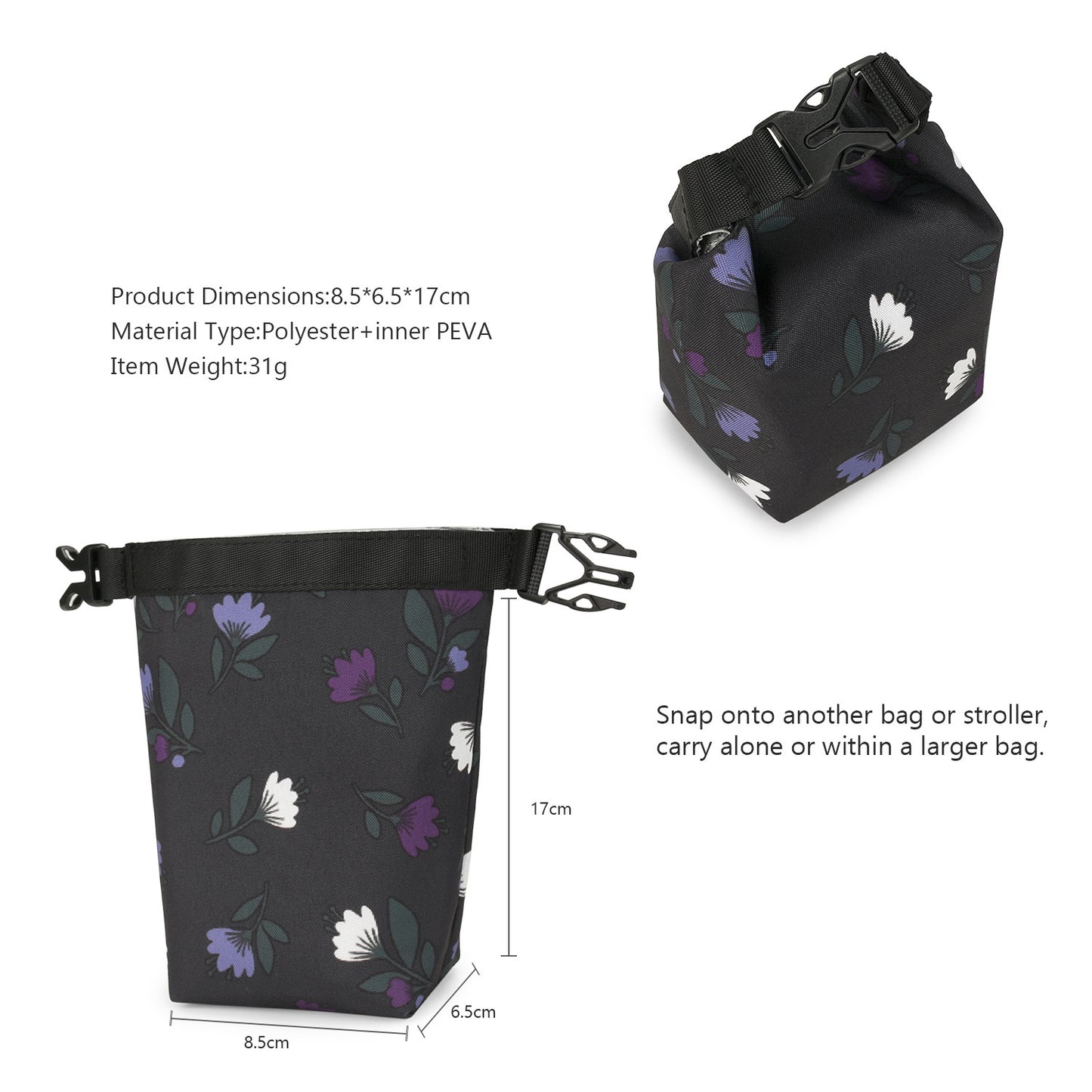 Isolierte Picknicktasche Brehn