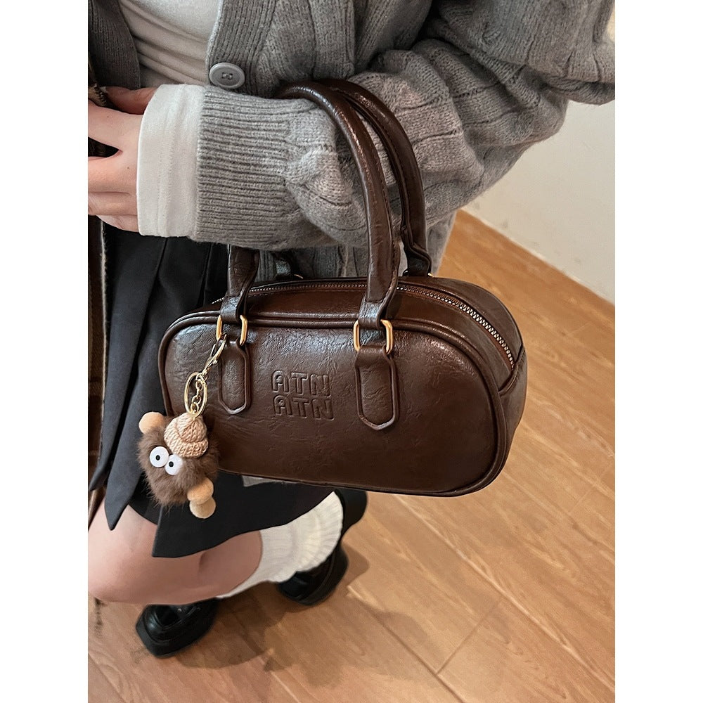 Texturierte Mini-Handtasche Brehn