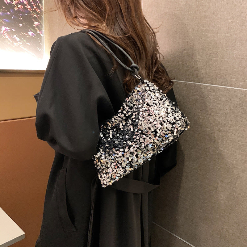 Pailletten Abendhandtasche