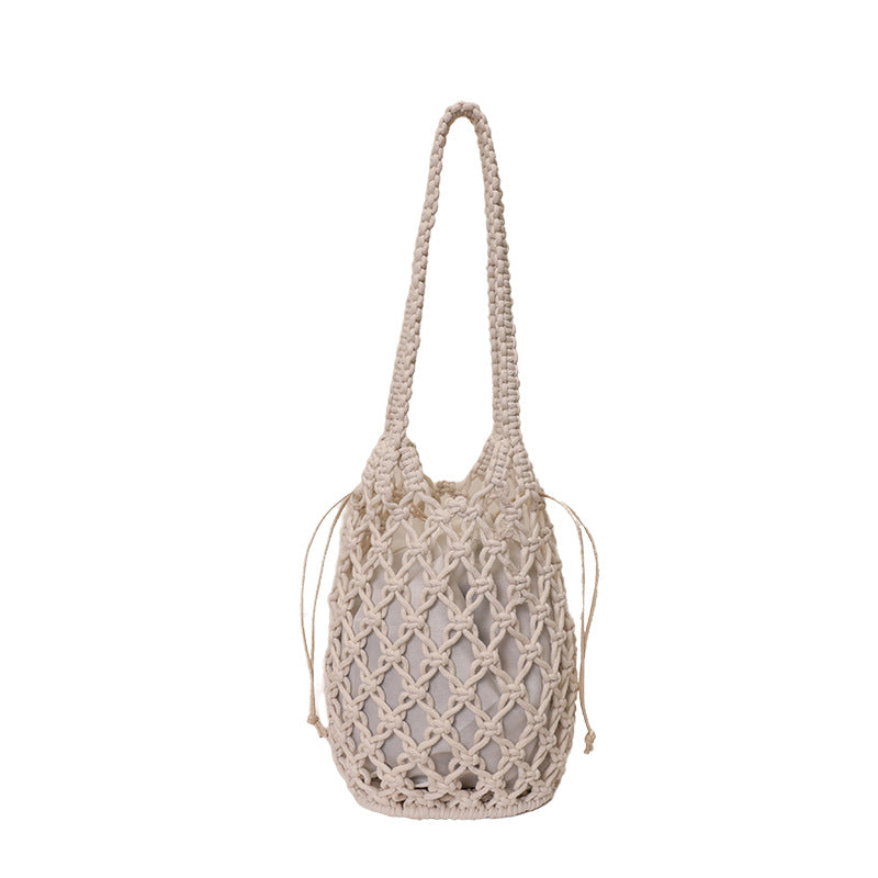 Stylische Makramee Tragetasche Brehn