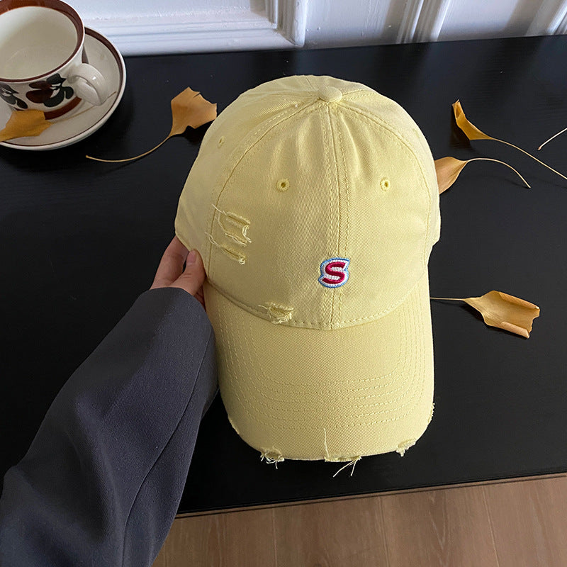 Unisex Vintage Bestickte Baseballmütze Brehn