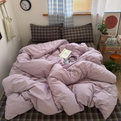 Extra-fluffige Daunen-Alternative Komfortdecke mit gebürstetem Baumwollbezug & Baffle-Box-Konstruktion