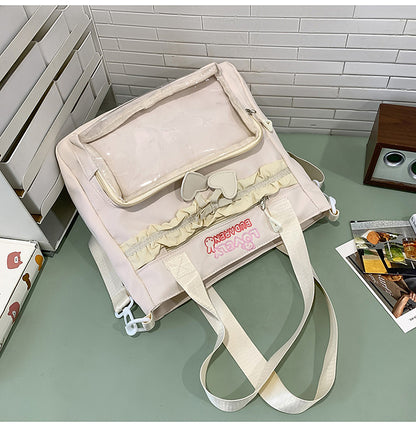 Transparenter Fronttasche Freizeit Rucksack Brehn
