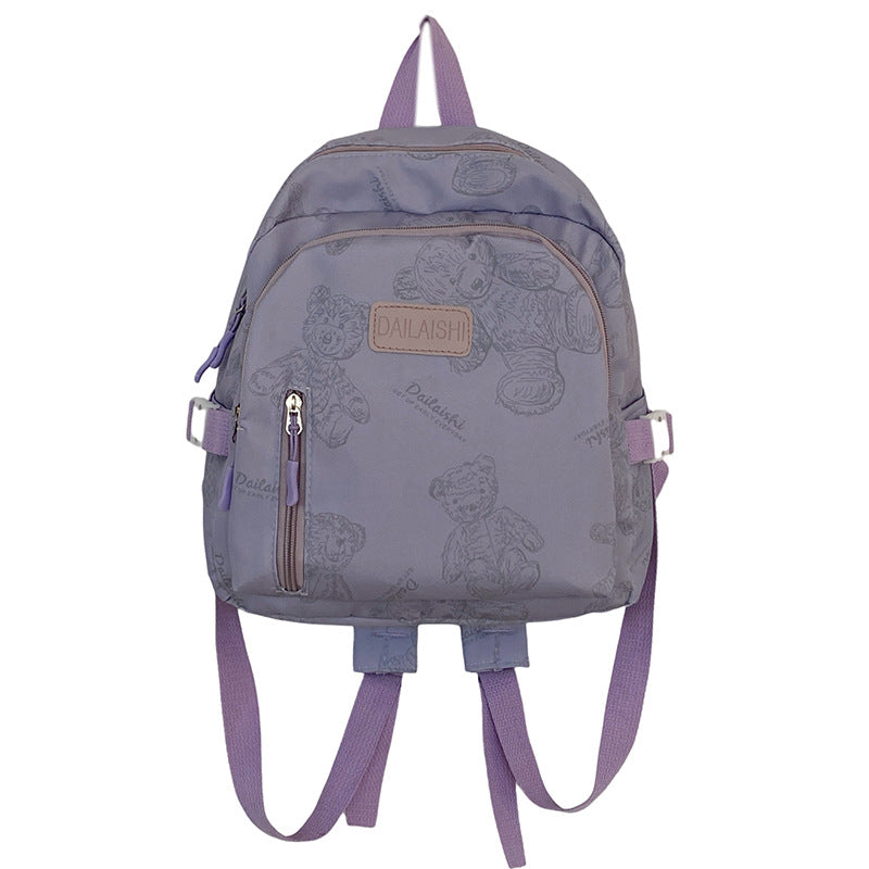 Teddybär Muster Rucksack
