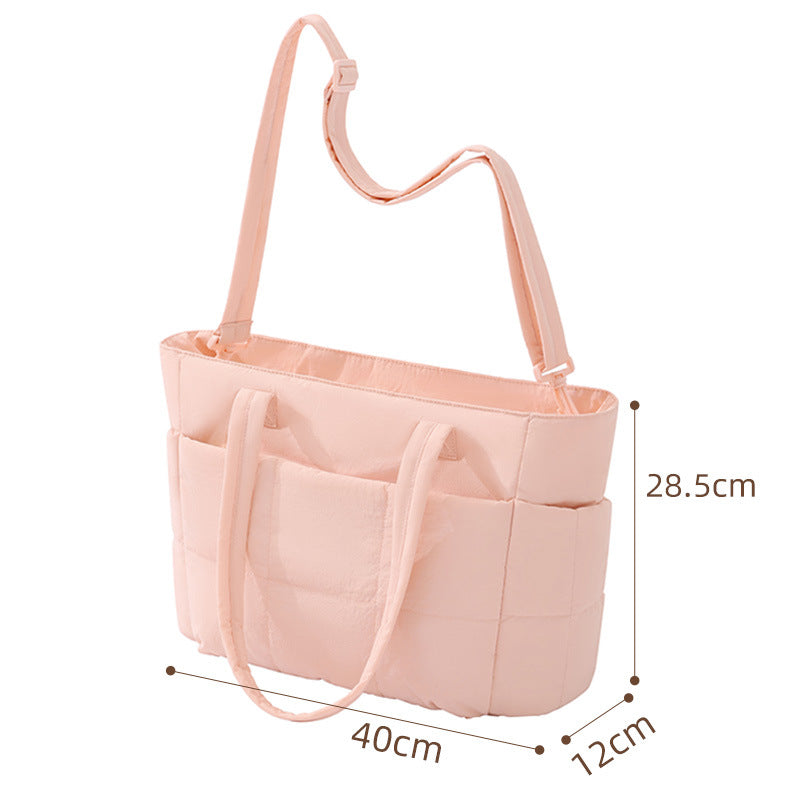 Gepolstertes Mehrfachtaschen-Tote Brehn