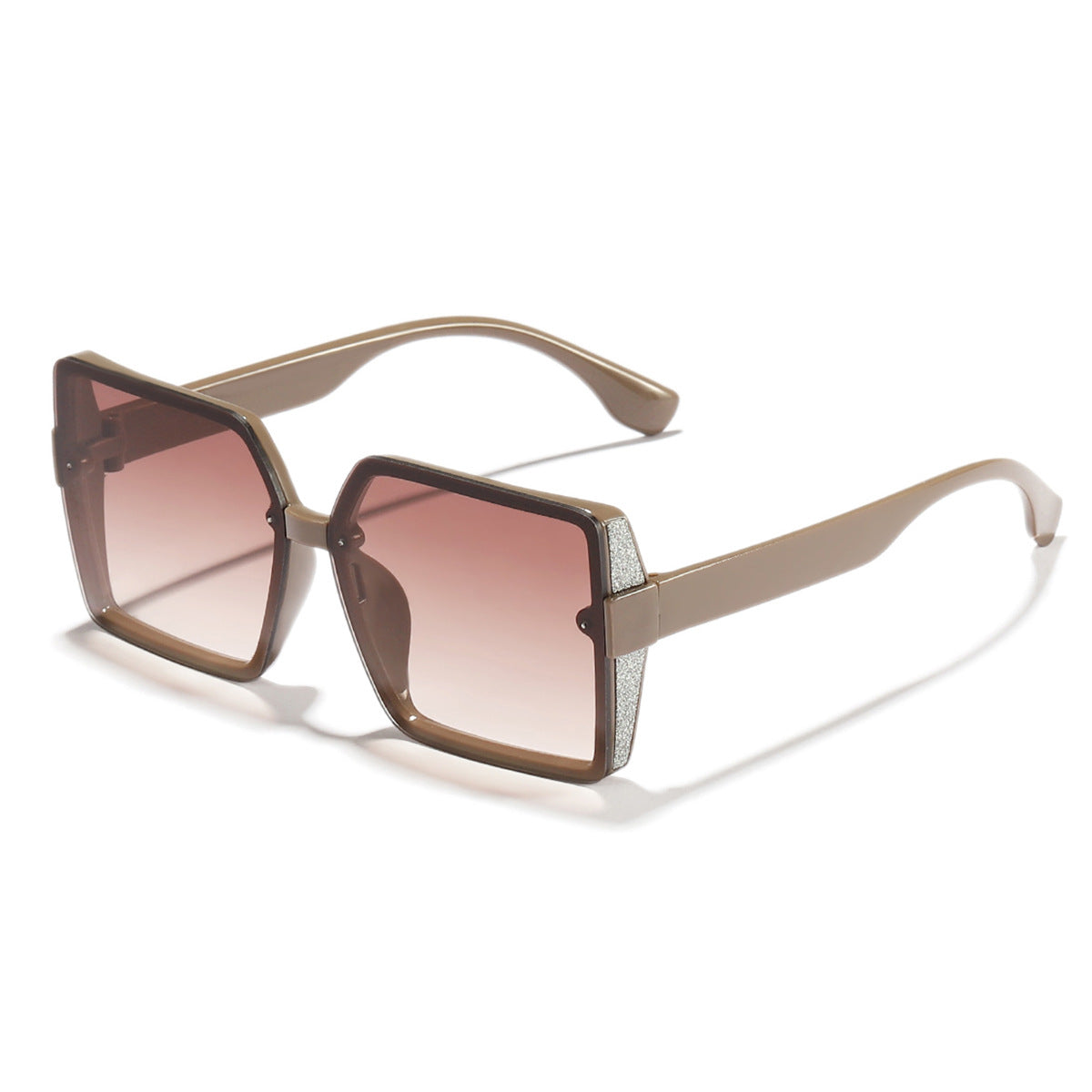 Damen modische Sonnenbrille im extravaganten quadratischen Design Brehn