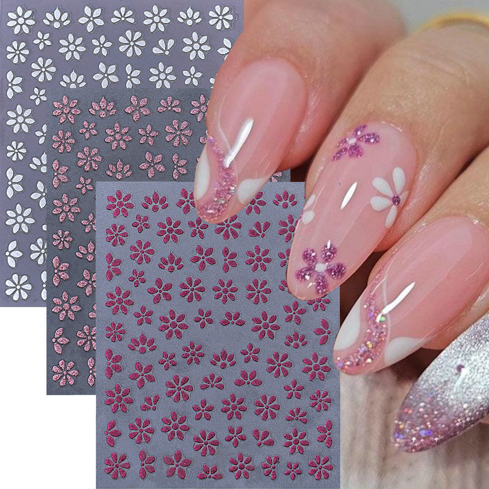 Floral Nagelkunst Aufkleber Blatt