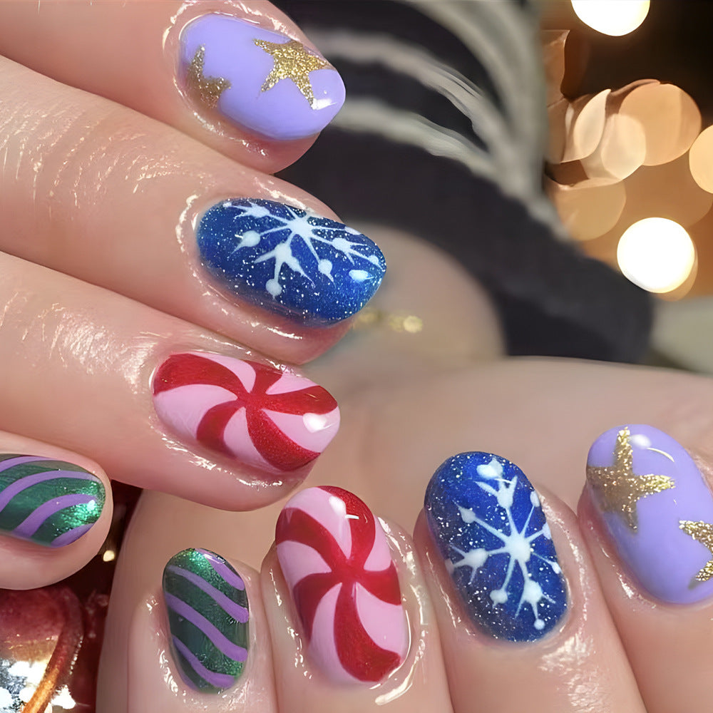 Festliches Themen-Nagelkunst-Set Brehn