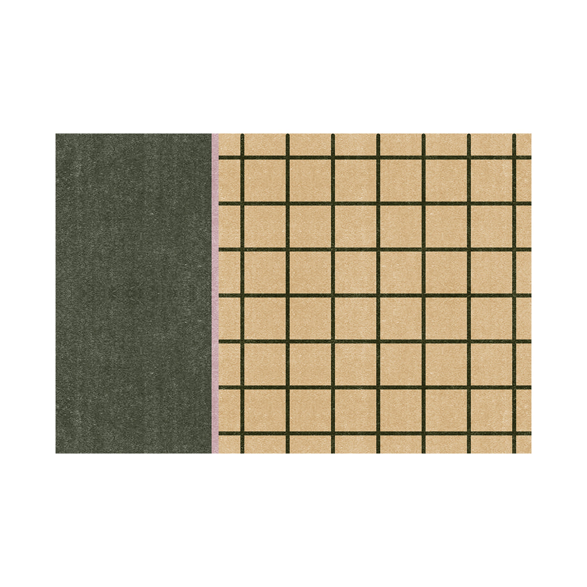 Stylische geometrische Muster-Badmatte Brehn