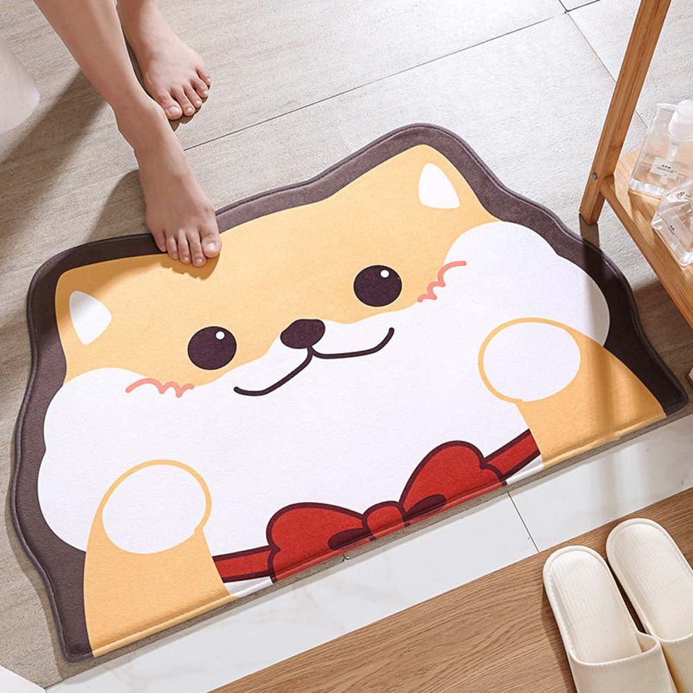 Verspieltes Tierdesign Badmatte