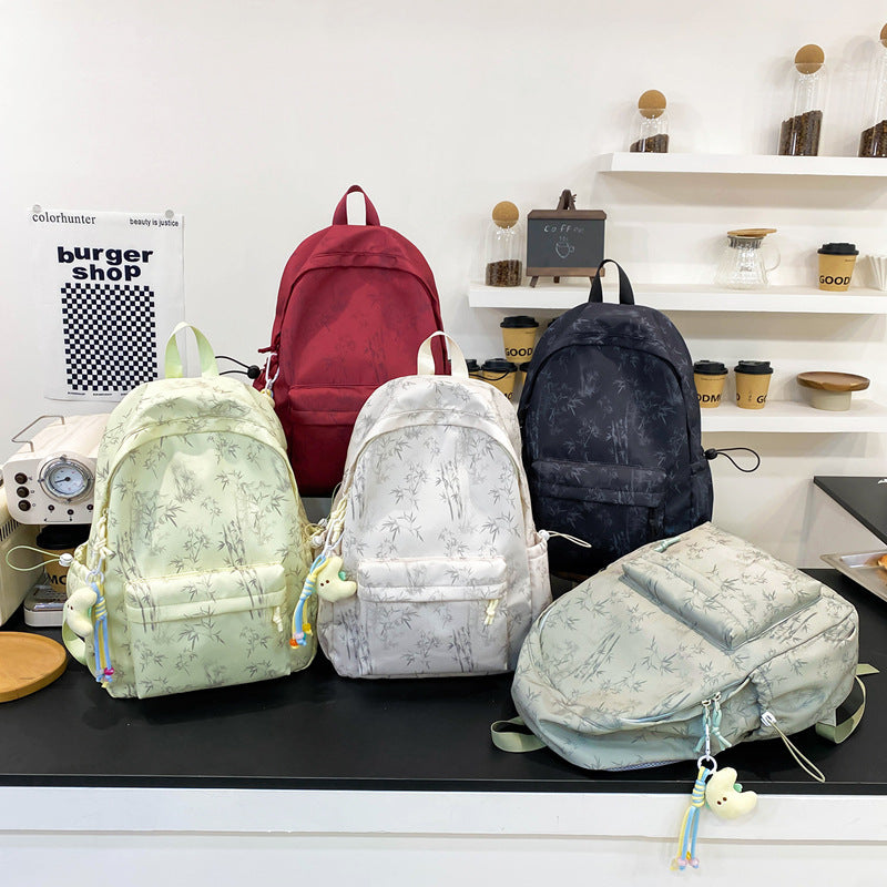 Stylischer Blumenmuster-Rucksack Brehn