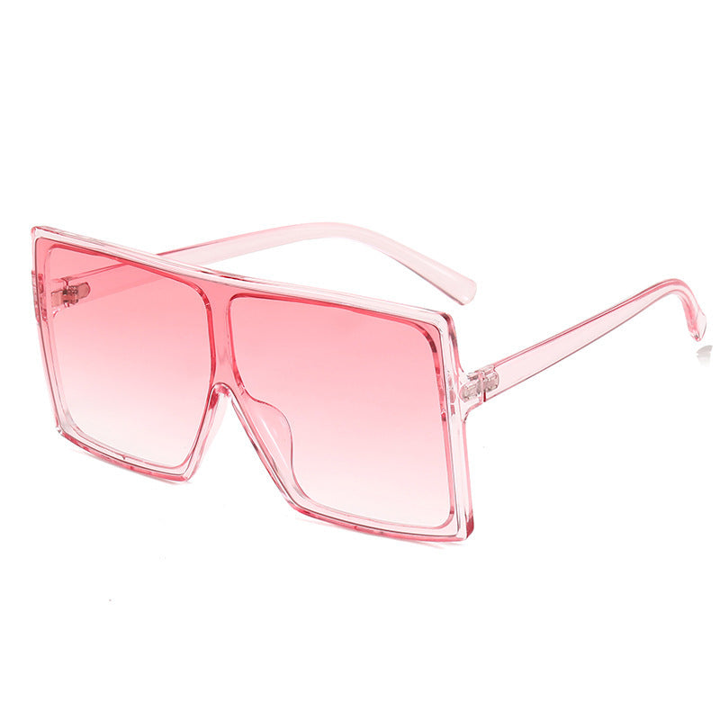 Damen Oversized Sonnenbrille im modischen geometrischen Design Brehn