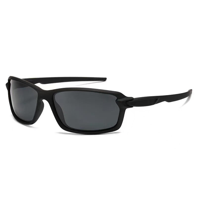 Herren nan sportliche polarisierte Sonnenbrille mit leichtem flexiblen Nylonrahmen und rutschfesten Bügeln Brehn
