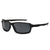 Herren nan sportliche polarisierte Sonnenbrille mit leichtem flexiblen Nylonrahmen und rutschfesten Bügeln Brehn