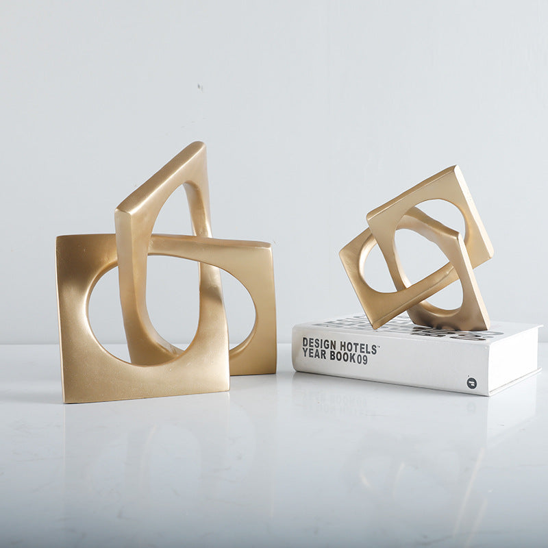 Abstrakte geometrische Skulptur