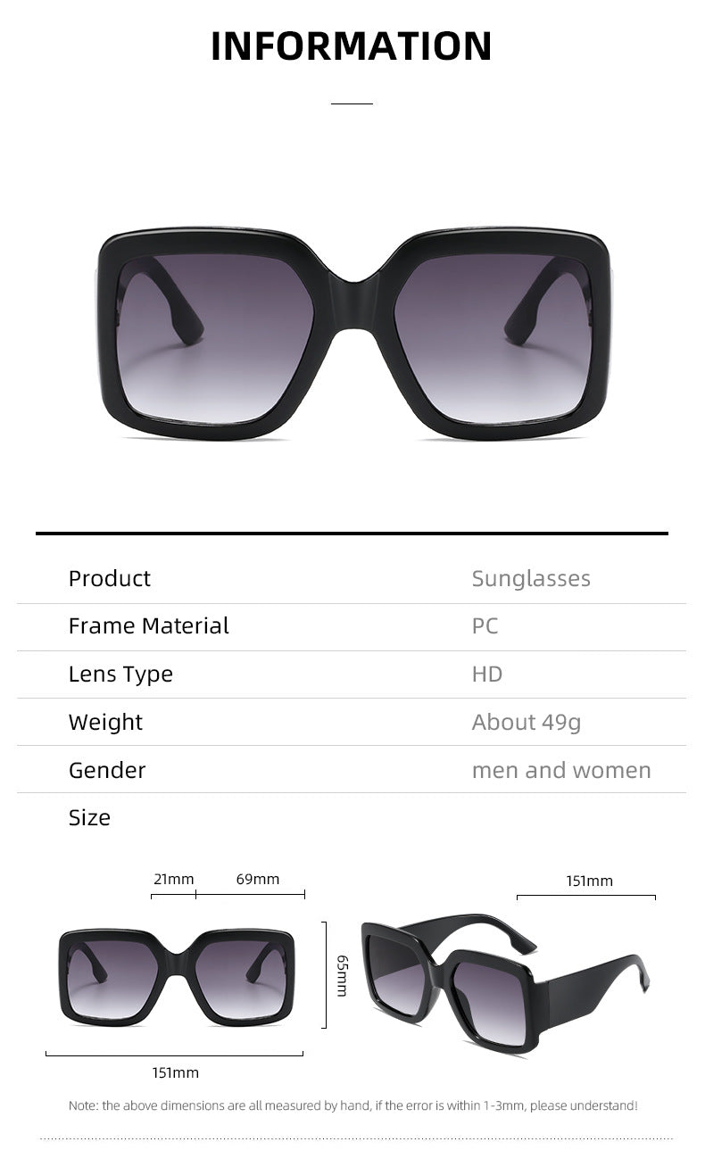 Damen moderne quadratische Sonnenbrille mit verspiegelten Gläsern Brehn